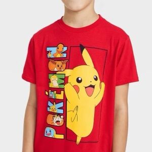 Pokemon Red Pikachu Graphic Tee NEW Size X-Large NWT